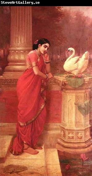 Raja Ravi Varma Hamsa Damayanti